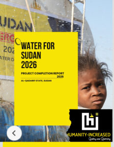 Water for Sudan Emergency Water Tankering 2026 project completion report
